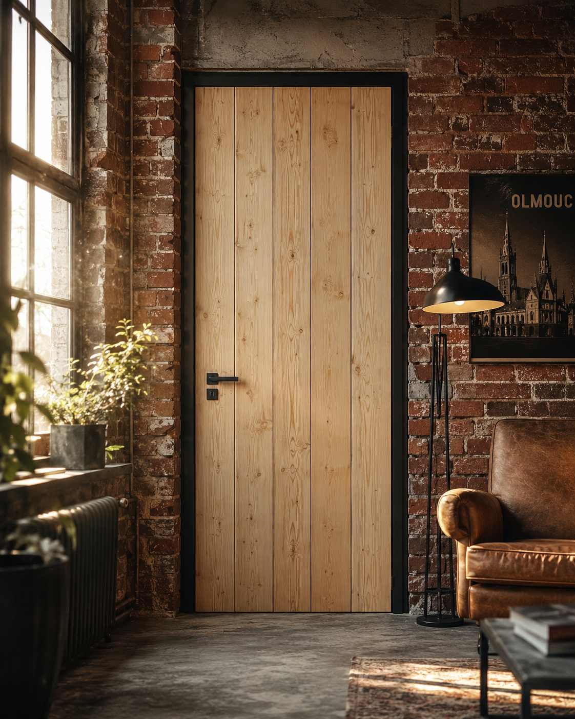 Realizace - loft Olomouc, smrk přírodní